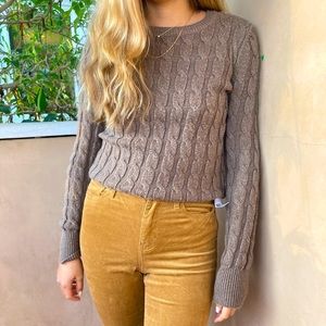 GAP cable knit sweater